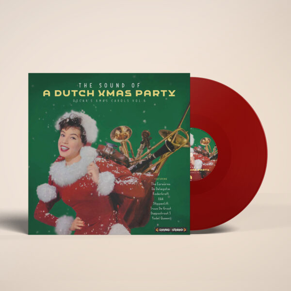 Various Artists - A Dutch X-MAS party (Solid Red Vinyl)